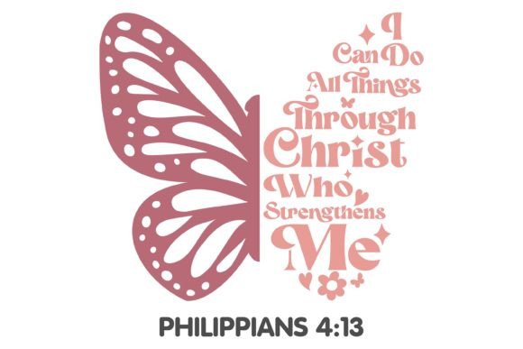 Christian Butterfly Svg PNG