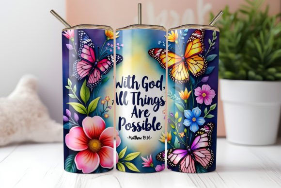 Christian Faith Inspirational Tumbler