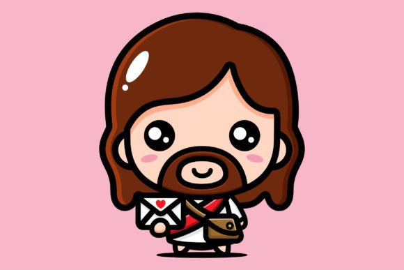 Cute Jesus Brought a Letter for You