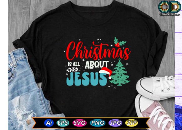 Free Christmas T-shirt Design for Freebies
