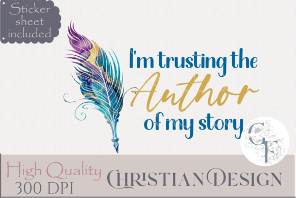 God, Author, Christian Sublimation Crafts