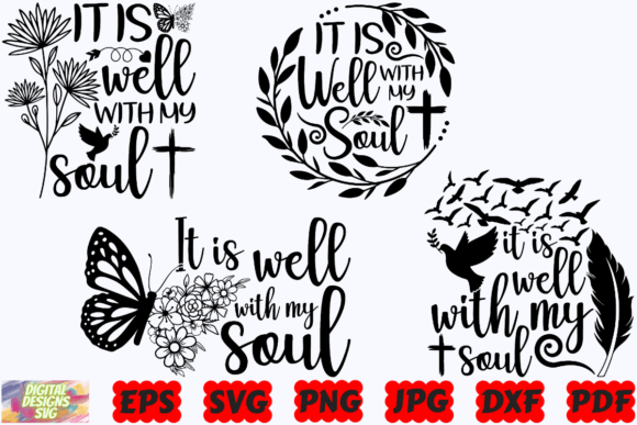 It is Well with My Soul SVG Christian Crafts