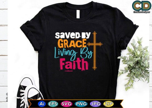 Saved by Grace Living by Faith – Freebies with Heart