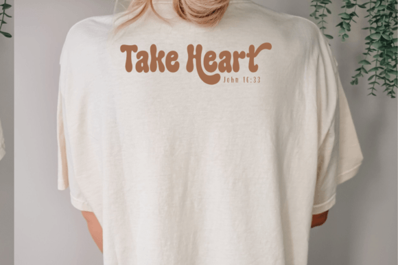 Take Heart Svg, John 16 33 Svg,Christian Crafts